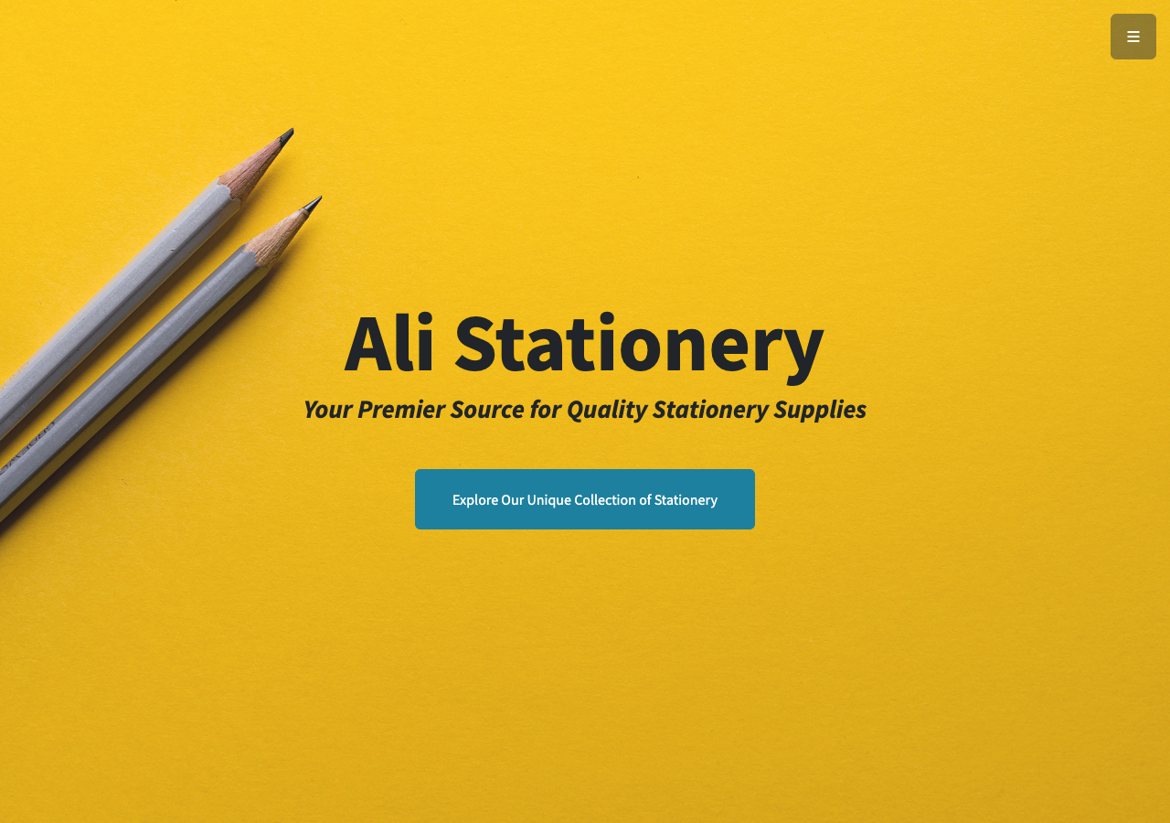 Ali Stationery website